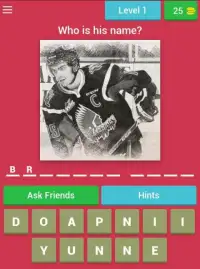 Quiz hockey player Canada Screen Shot 5