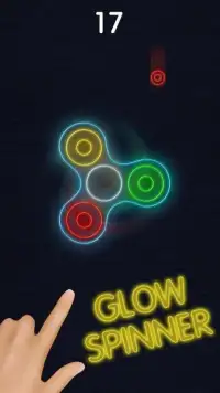 Fidget Spinner Glow - Hot Toys Screen Shot 0
