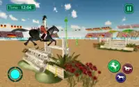 Ultimate Horse Racing Simulator 17 - Jump & Stunts Screen Shot 6
