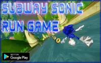Subway sonic Run Game Screen Shot 2