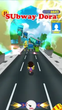 Subway Dora Runner Screen Shot 5