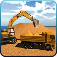 Excavator Constructor City Road Build Simulation