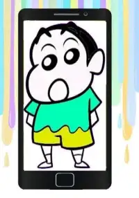 Coloring Book For Shin chan Screen Shot 3