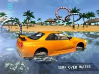 Вождение воды Surfer Beach Car Screen Shot 2