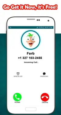 Call From Phineas and Ferb Screen Shot 0