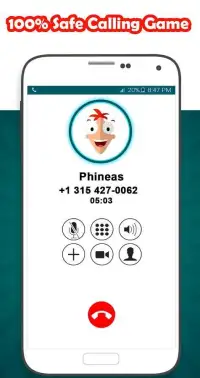 Call From Phineas and Ferb Screen Shot 1
