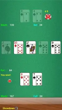 Texas Hold'em Poker Screen Shot 17