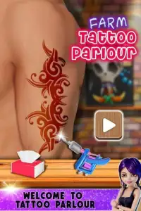 Farm Tattoo Parlour Shop - Draw Artist Screen Shot 7