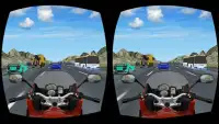 VR Highway Speed ​​Moto езды Screen Shot 7