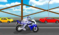 VR Highway Speed Moto Ride Screen Shot 2