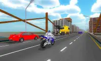 VR Highway Speed ​​Moto езды Screen Shot 3