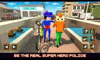 Blocky Cops Police Bicycle Screen Shot 10