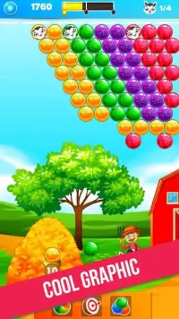 * Farm Bubble Puzzle Shooter Game FREE * Screen Shot 5