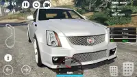 Car Racing Cadillac Game Screen Shot 1