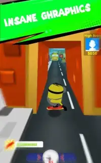 Banana Minion Subway Rush Screen Shot 1