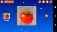 Vegetables Puzzle Kids Games Screen Shot 1