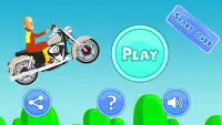 Upin motorcycle Ipin game Screen Shot 2