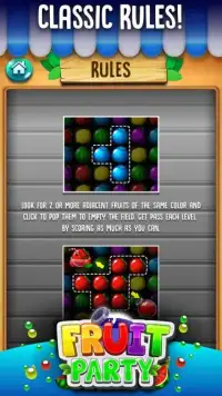 Fruit Party Match 3 Puzzle Game Screen Shot 0