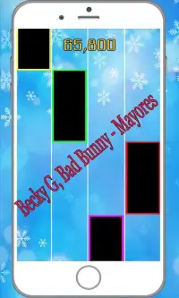 Becky G Bad Bunny Piano Song Screen Shot 3