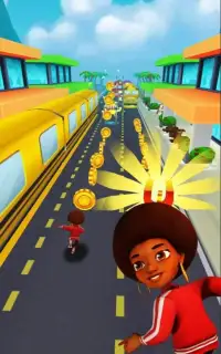 Subway Afro Runners: Run, Dash & Jump Subway surf Screen Shot 4