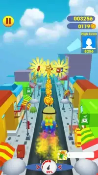 Subway Minion Banana Rush Surf Screen Shot 1