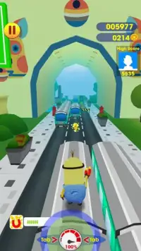 Subway Minion Banana Rush Surf Screen Shot 2