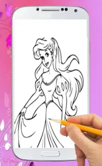 Coloring Book For Barbie Screen Shot 0