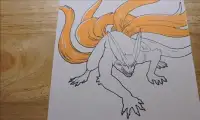 How To Draw Kyubi Sage Naruto Screen Shot 2