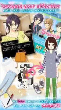 【Sweet Scandal】dating sims Screen Shot 0
