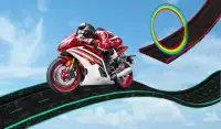 Racing In Moto Bike Stunt : Impossible Road Game Screen Shot 3