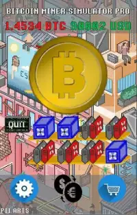 Bitcoin Miner Simulator Pro- Make Money By Mining Screen Shot 3