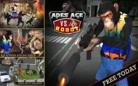 Angry Apes vs Modern Robots War 2018 * Screen Shot 1