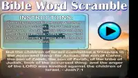 Bible Word Scramble Screen Shot 11