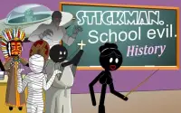 Stickman. School evil - history Screen Shot 3