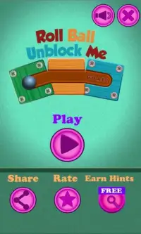 Roll Ball Unblock Me: Rolling Ball Slide Puzzle Screen Shot 4