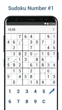 Sudoku Number 1 Logic Games, Easy & Hard Puzzles Screen Shot 4