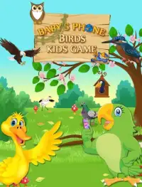 Babys Phone Birds Kids Game Screen Shot 4