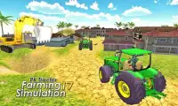 Heavy Tractor Excavator Simulator: Farm Simulation Screen Shot 0