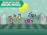 Soccer Ragdoll Physics games Screen Shot 1