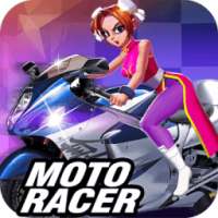 Moto Racer: Crazy Girl Fighting