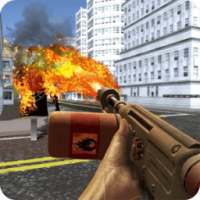 Flamethrower Simulator 3D in City