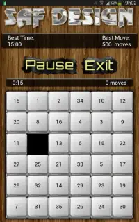 Nostalgic Sliding Puzzle Game Screen Shot 1