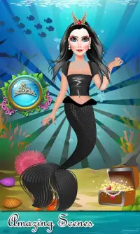Mermaid Secrets - Dress Up & Fashion Makeup Salon Screen Shot 0