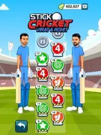 Stick Cricket Virat & Rohit Screen Shot 3