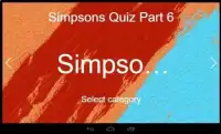 Simpsons Quiz Part 6 Screen Shot 4