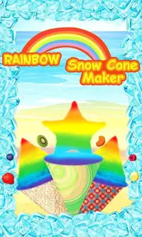 Rainbow Snow Cone Maker Summer Screen Shot 9