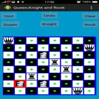 Chess Queen,Knight and Rook Problem Screen Shot 5