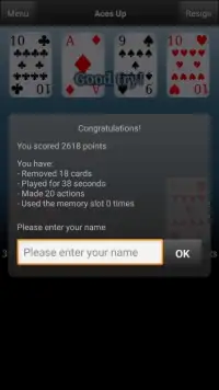 Aces Up Free Screen Shot 5