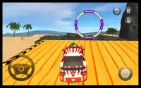 Water Surfer: Beach Racing Car Driver Simulator 3D Screen Shot 0