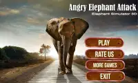 Wild Elephant Simulator 3D Screen Shot 7